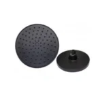 8″ Round Shower Head - Black