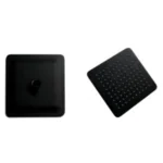 8″ Square Shower Head – Black