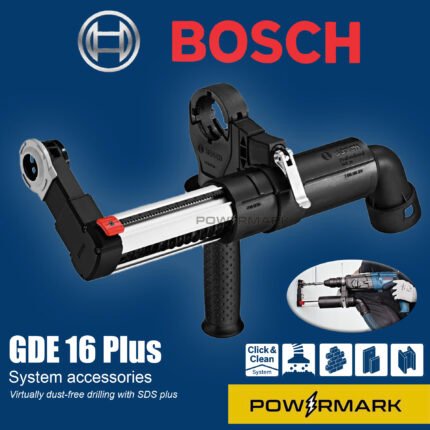 Bosch GDE 16 Plus SDS Plus Dust Extraction Attachment, 16mm Max Drill Dia