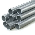 Standard PVC 140mm Gutter Pipe, 5m Length, Grey