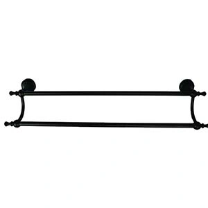 Antique Towel Bar Black N139