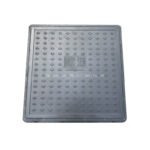 Resintuff 800x800mm Square Fiber Manhole Cover, B125 Heavy Duty