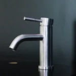BM 2011 SS304 Curved Nose Basin Mixer
