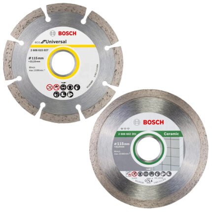 Bosch Eco Universal Diamond Disc, 115mm x 22.23mm, Masonry & Concrete