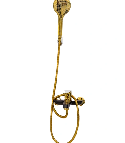 Brimix Black Gold Bath Mixer Shower