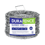 Hammer 12.5 Gauge Barbed Wire, 220m Roll, Galvanized 4-Point