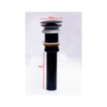 Black Basin Sink Drainer (300G) – SD001B