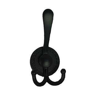 N106 Single Black Double-Sided Hook