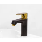 Brimix Black-Gold Basin Mixer Tap 55165KX