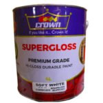 Crown Super Gloss Paint, 4L High-Sheen Enamel