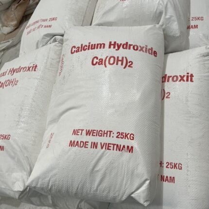 Industrial Grade Calcium Hydroxide Hydrated Lime, 25kg Bag, Construction Grade