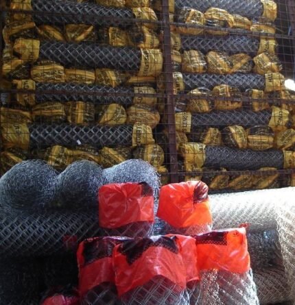 Shamba 14G Chain Link Fence, 4ft x 18m, 50x50mm Mesh