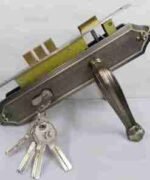 ACC 270 Series Cylinder Door Lock, Copper Finish, 3 Keys - Image 2