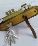 ACC 270 Series Cylinder Door Lock, Copper Finish, 3 Keys - Image 4