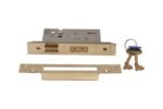 Union 3 Lever Martin Handle Lock, Chrome, Mortice Door Set