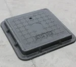 Resintuff 800x800mm Square Fiber Manhole Cover, B125 Heavy Duty - Image 5
