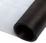 Trade Grade Mosquito Gauze Mesh, 1.2m x 30m, Grey Fiberglass