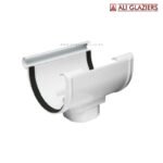 Hammer UPVC Gutter Outlet, 110mm Downpipe Connection, UV-Stabilized