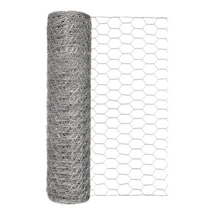 Shamba 4ft Galvanized Chicken Wire Mesh, 25mm Hexagonal