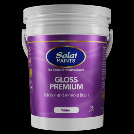 Solai Super Gloss Premium Paint, Cool Colours, 20L Enamel