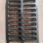 Cast Iron 350x500mm Grated Manhole Cover, Heavy-Duty Drainage