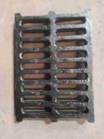 Cast Iron 350x500mm Grated Manhole Cover, Heavy-Duty Drainage
