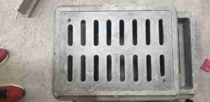 Composite 40-Ton Gully Grating, 260 x 260 mm, D400 Square Drain Cover
