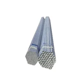 Generic BS 1387 Galvanized Iron GI Pipe 3 Inch, Medium Class, 6m