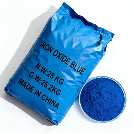 Iron Oxide Blue Pigment, Synthetic Cement Grade, 25kg Bag