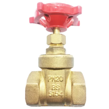 Pegler 1 Inch Brass Gate Valve, PN20, BSP Female