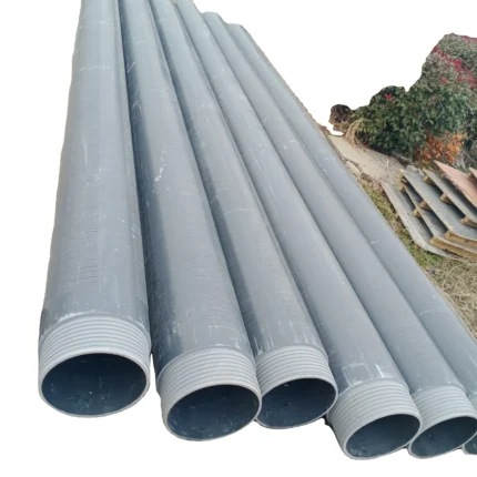 Standard uPVC 3 Inch Waste Pipe, 6m Length, Grey