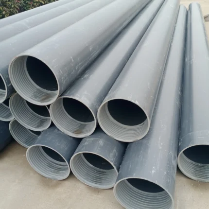 Standard uPVC 3 Inch Waste Pipe, 6m Length, Grey