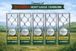 Shamba 10G Chain Link Fence 6ft 3.2mm (65x65)
