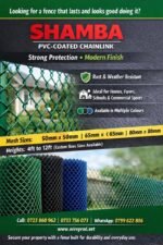 Shamba 4ft Chain Link Fence 10G 3.2mm 50x50mm Mesh
