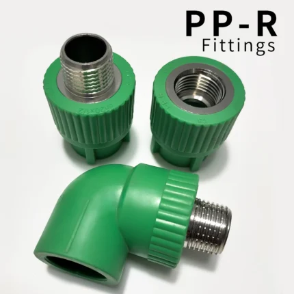 PPR 25mm x 1/2" Female Adapter Elbow PN25 Brass Insert