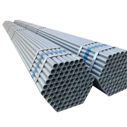Generic BS 1387 Galvanized Iron GI Pipe 3 Inch, Medium Class, 6m