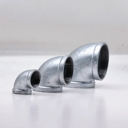 Standard 1 Inch GI Elbow, 90-Degree Female Threaded, Galvanized Iron