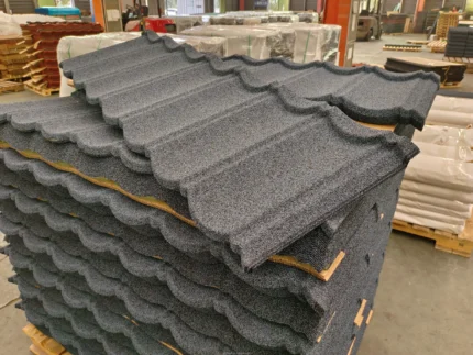 Tactile Classic Profile Stone Coated Steel Roofing Tile, 0.4mm, Rosso Shade