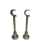 Antique WC-37100 Curtain Rod Bracket, 28mm Zinc Alloy, Bronze Finish - Image 4