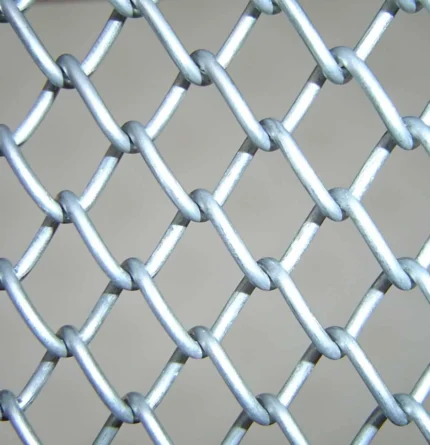 Heavy Duty 12.5 Gauge PVC Fence, Galvanized Steel, 8ft x 18m