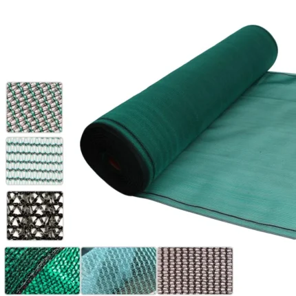HDPE 55% Dark Green Shade Net 50m x 3m