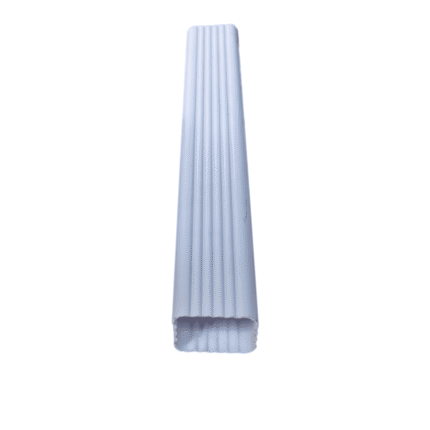Yasian 4m PVC Gutter Downpipe, 110mm, UV-Stabilized Grey