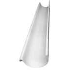Yasian PVC Gutter Outlet, 125mm x 75mm, UV Stabilized