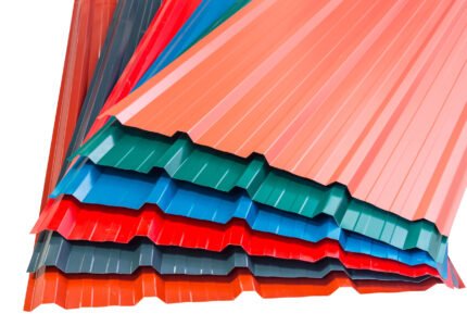 Standard 2m Corrugated Tile Red Roofing Sheet, 32 Gauge