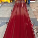 Standard IT4 Box Profile Roofing Sheet, 3m, Tile Red