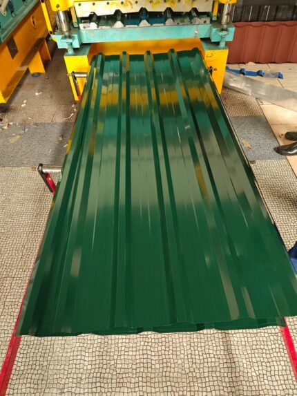IT4 Box Profile 2.0m Roofing Sheet, G28, Charcoal Grey