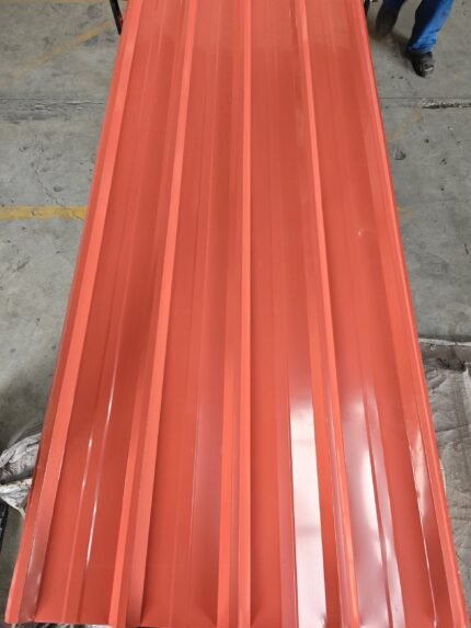 Standard IT4 Box Profile Roofing Sheet, 3m, Tile Red