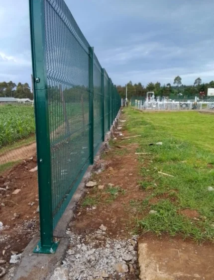 Clear View Galvanized Fence Panel, 30 x 75mm Anti-Climb Mesh