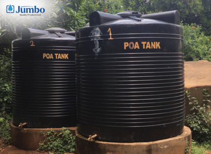 TopTank Cylindrical Water Tank 1900L UV-Stabilized Polyethylene