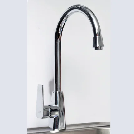 Standard Kitchen Mixer Wall Type 1/2 Inch Chrome Brass